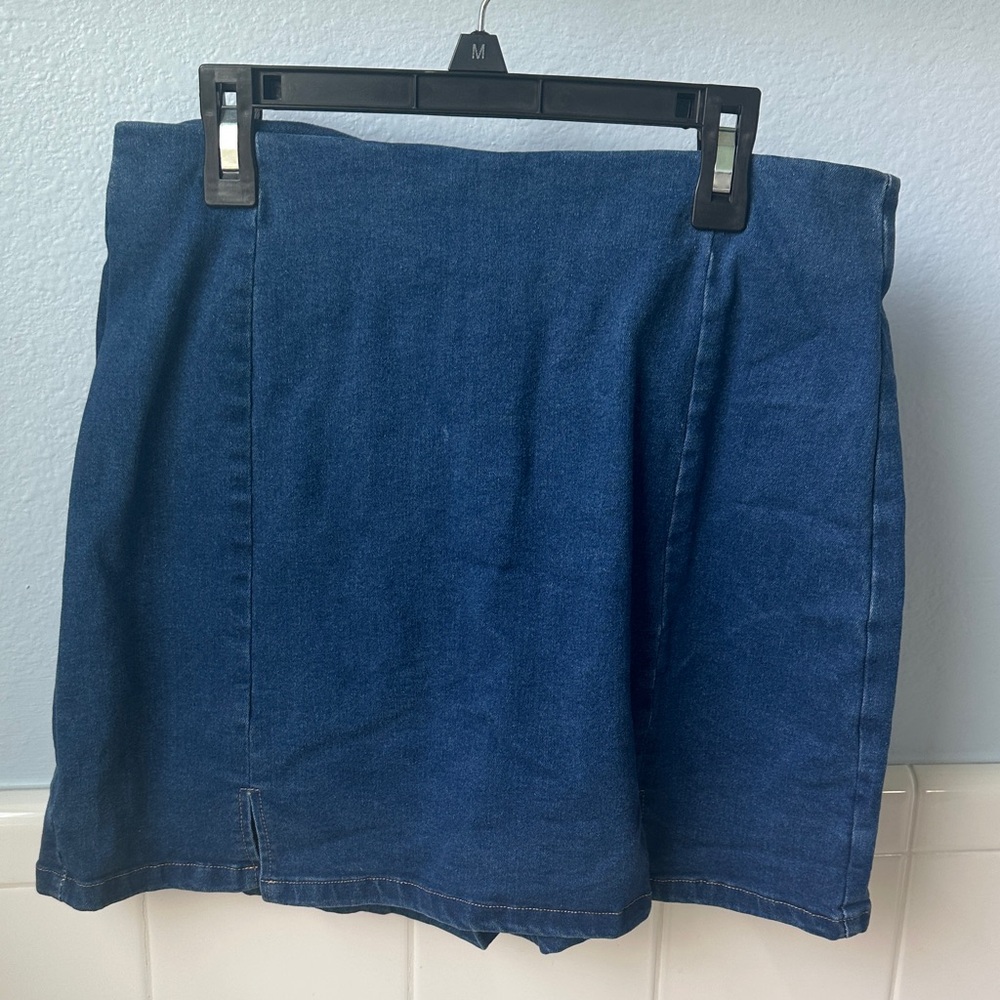 Blue Denim skort